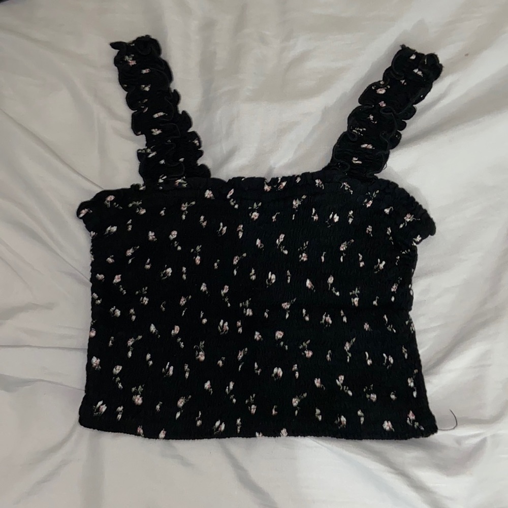 Ribbed tank crop top